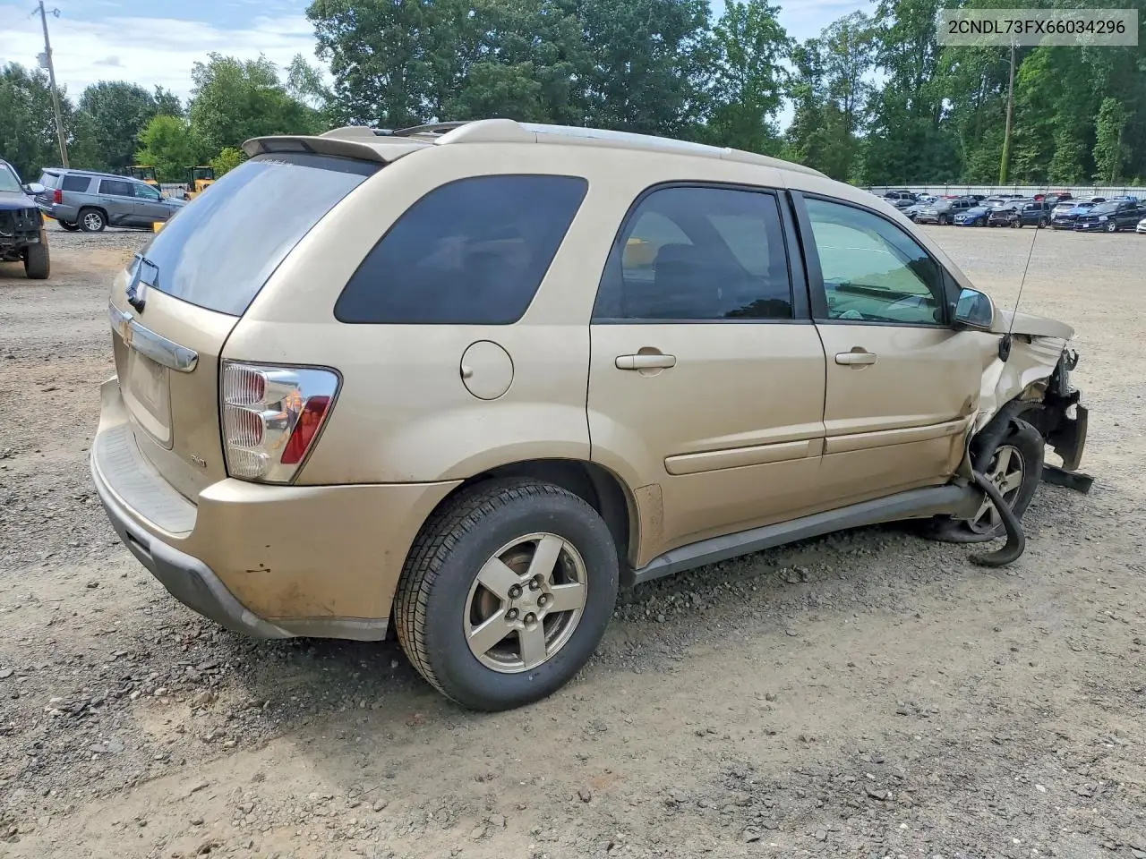 2006 Chevrolet Equinox Lt VIN: 2CNDL73FX66034296 Lot: 62367746