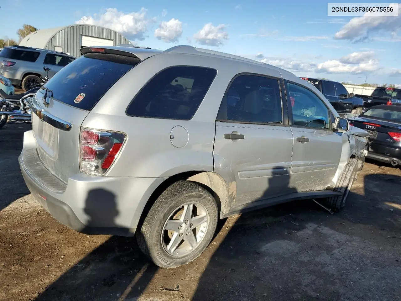 2CNDL63F366075556 2006 Chevrolet Equinox Lt