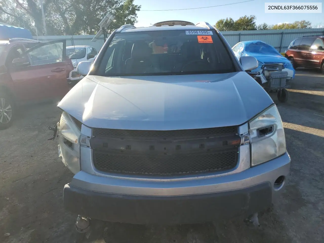 2CNDL63F366075556 2006 Chevrolet Equinox Lt