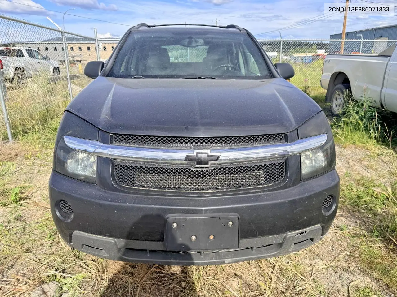 2008 Chevrolet Equinox Ls VIN: 2CNDL13F886071833 Lot: 60394276