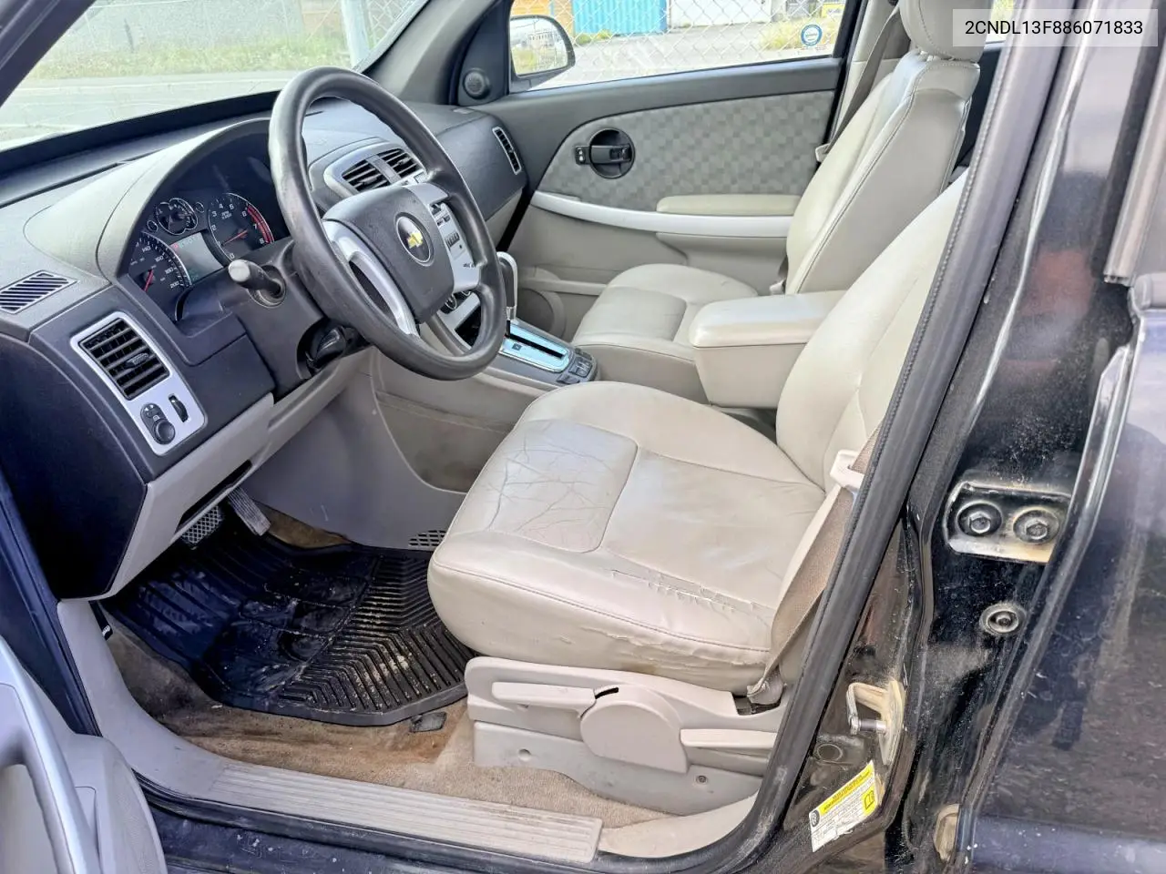 2008 Chevrolet Equinox Ls VIN: 2CNDL13F886071833 Lot: 60394276