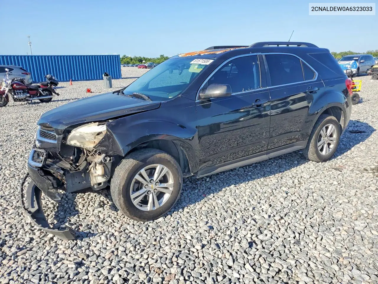 2010 Chevrolet Equinox Lt VIN: 2CNALDEW0A6323033 Lot: 61571506