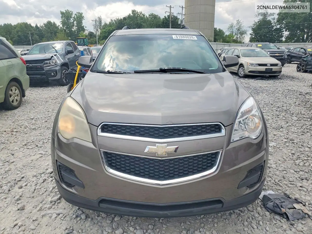 2010 Chevrolet Equinox Lt VIN: 2CNALDEW4A6304761 Lot: 61880026