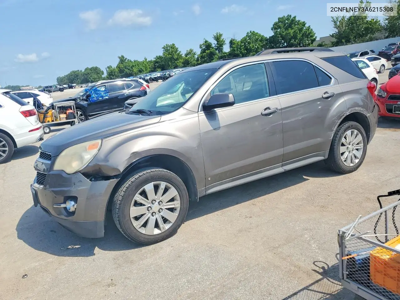 2010 Chevrolet Equinox Lt VIN: 2CNFLNEY3A6215308 Lot: 61900946