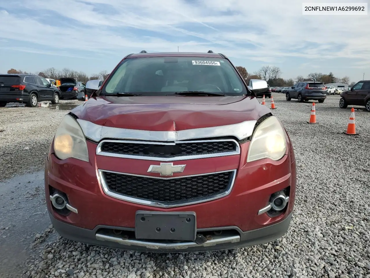 2CNFLNEW1A6299692 2010 Chevrolet Equinox Lt