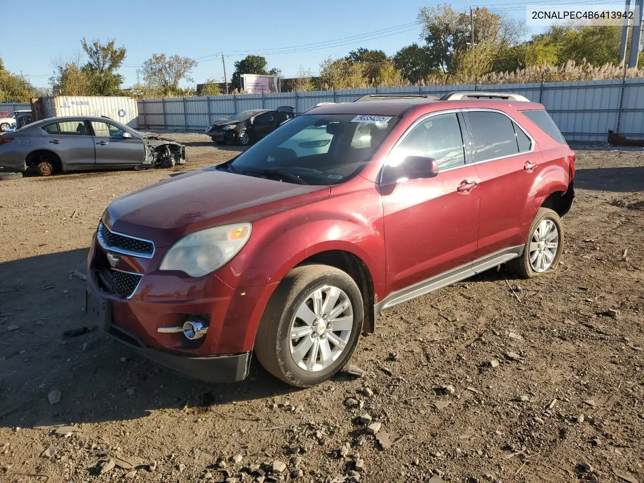 2CNALPEC4B6413942 2011 Chevrolet Equinox Lt