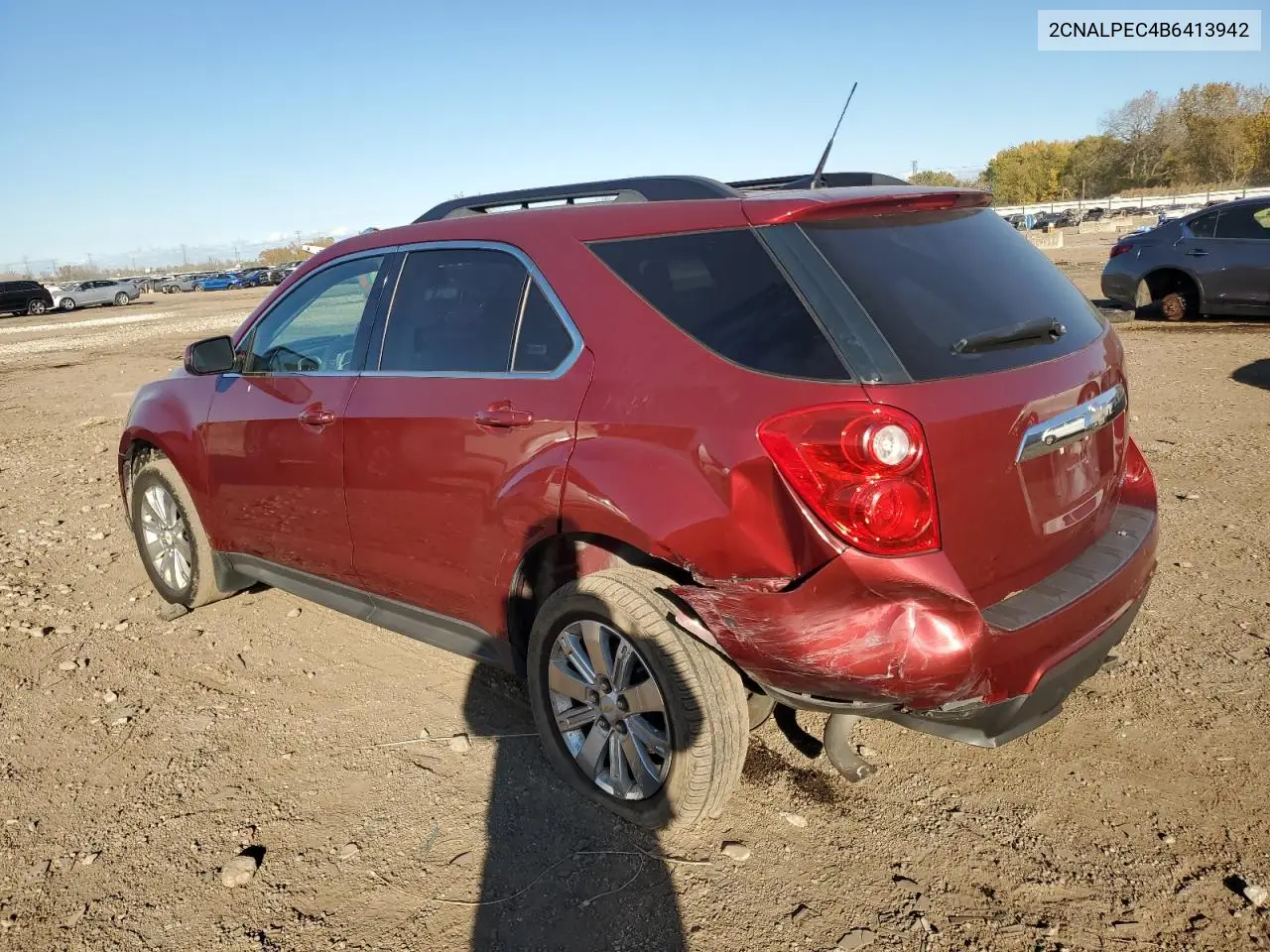 2CNALPEC4B6413942 2011 Chevrolet Equinox Lt
