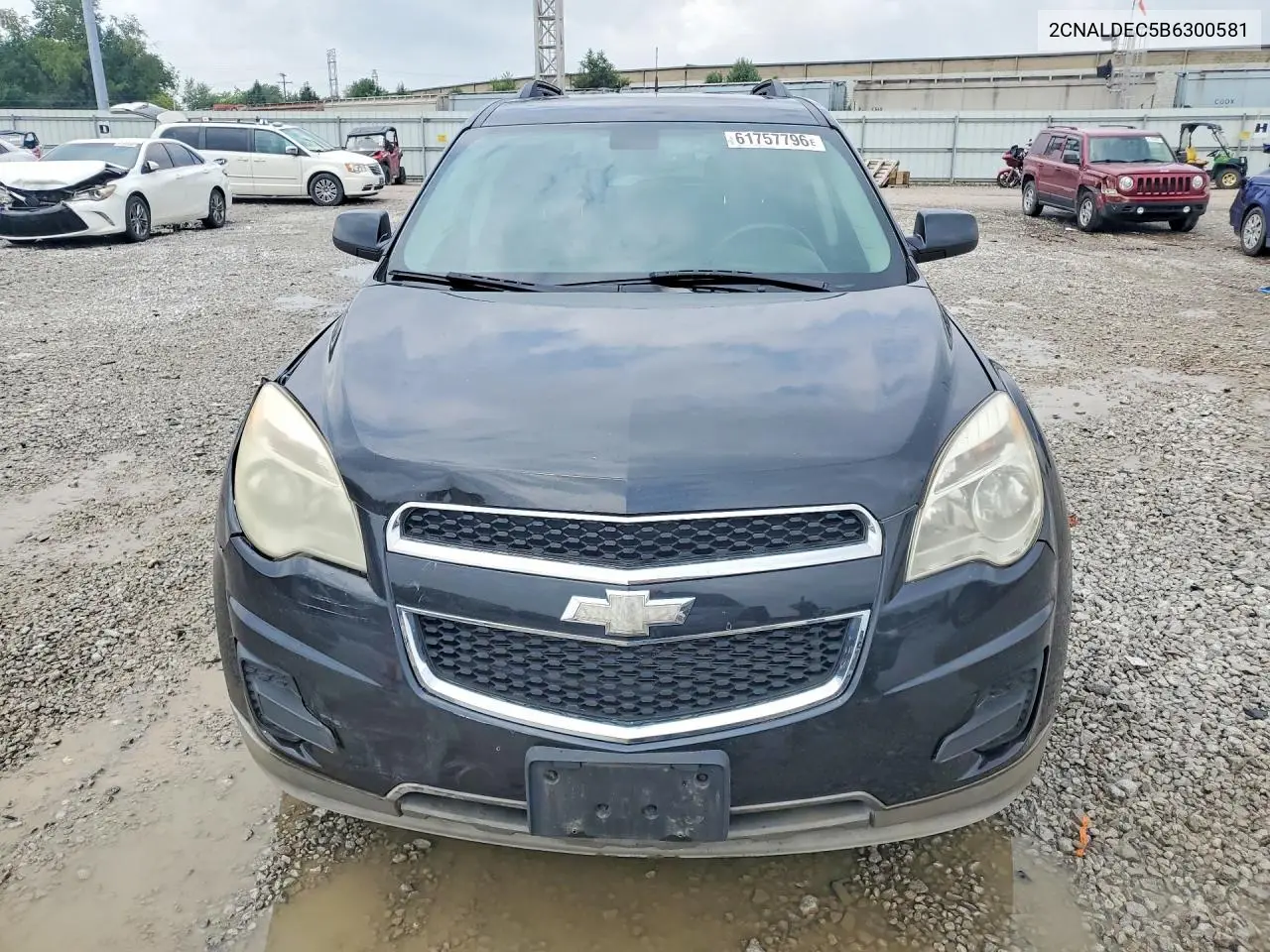 2011 Chevrolet Equinox Lt VIN: 2CNALDEC5B6300581 Lot: 61757796