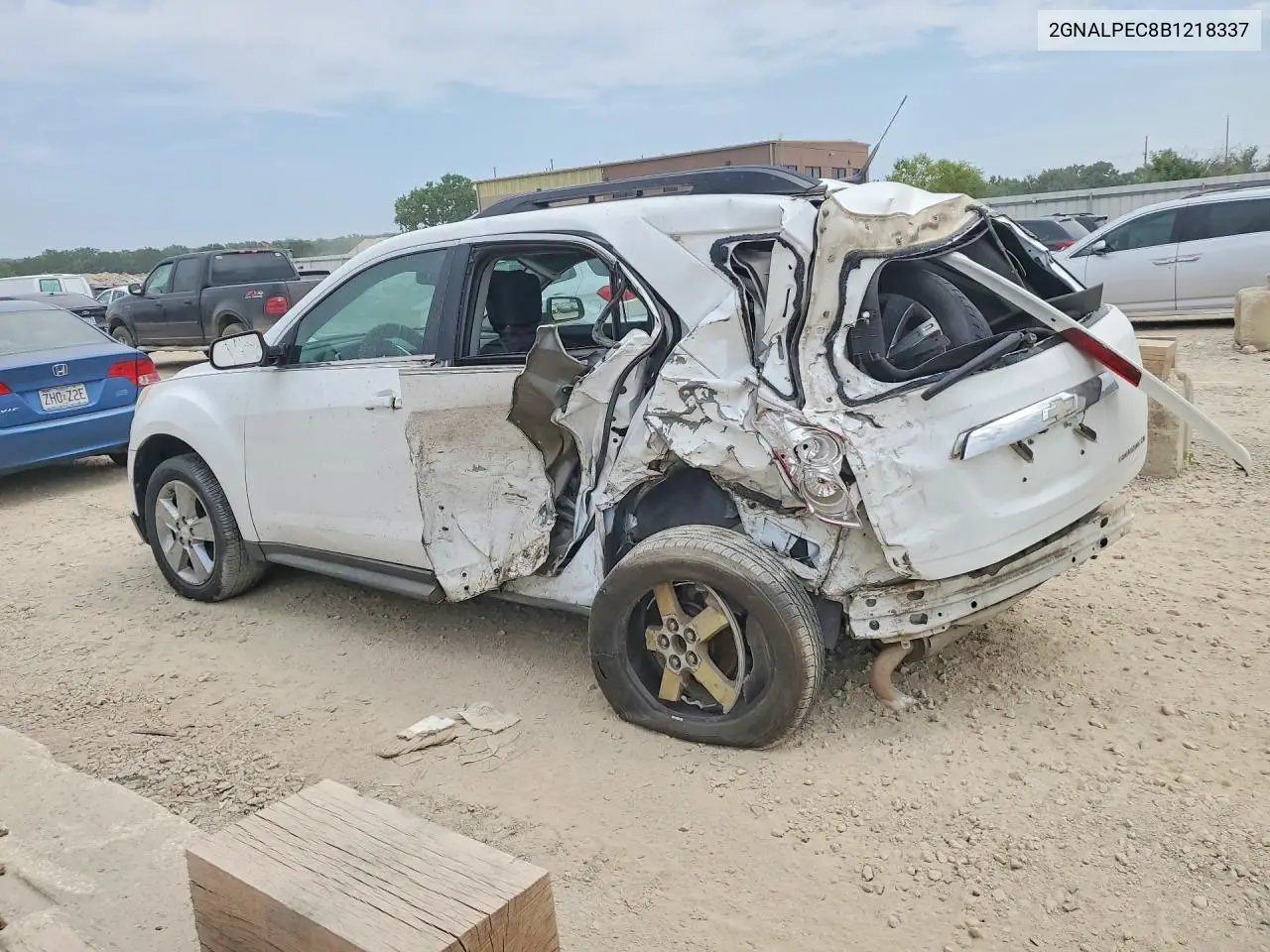 2GNALPEC8B1218337 2011 Chevrolet Equinox Lt