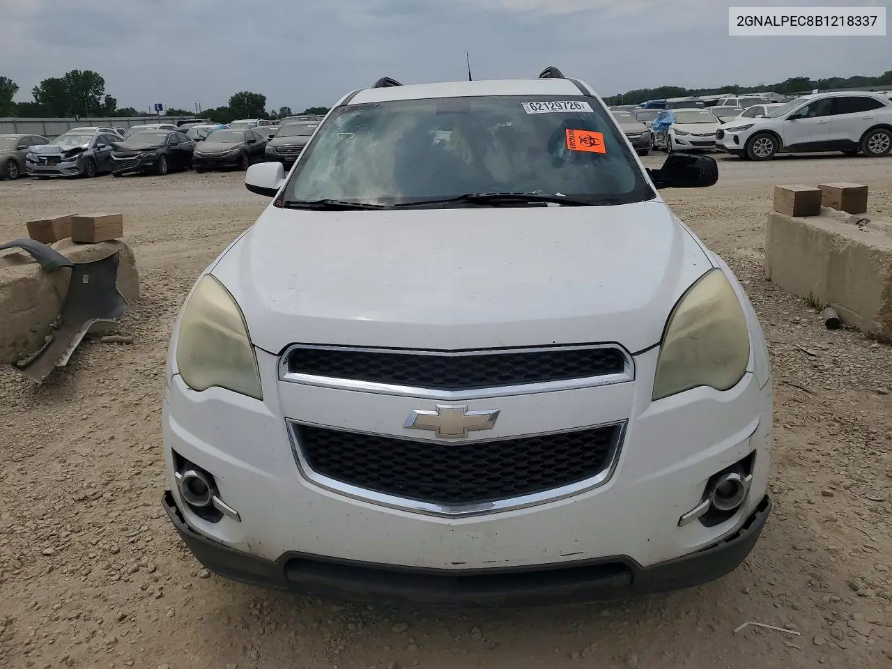 2GNALPEC8B1218337 2011 Chevrolet Equinox Lt