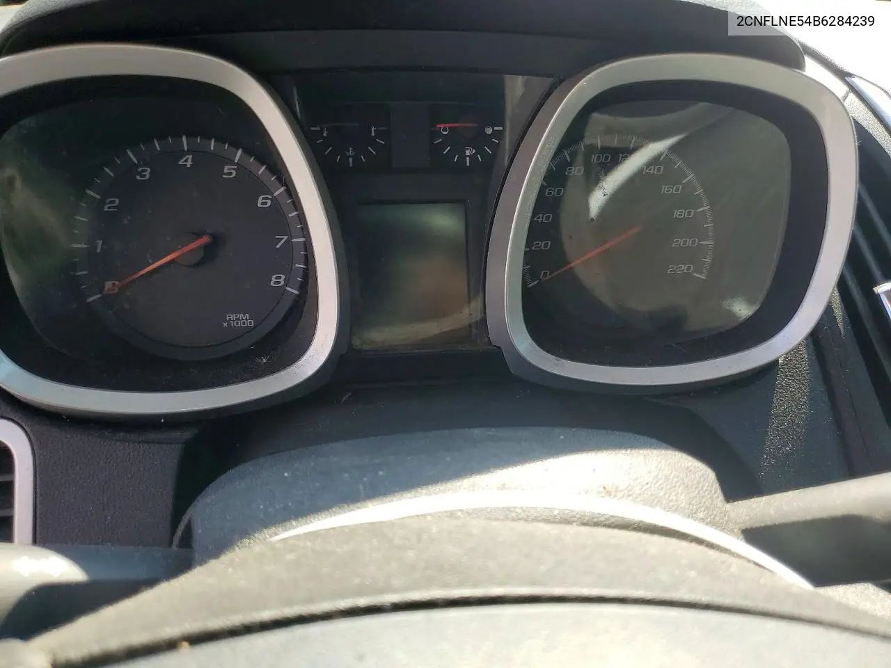 2011 Chevrolet Equinox Lt VIN: 2CNFLNE54B6284239 Lot: 62353516