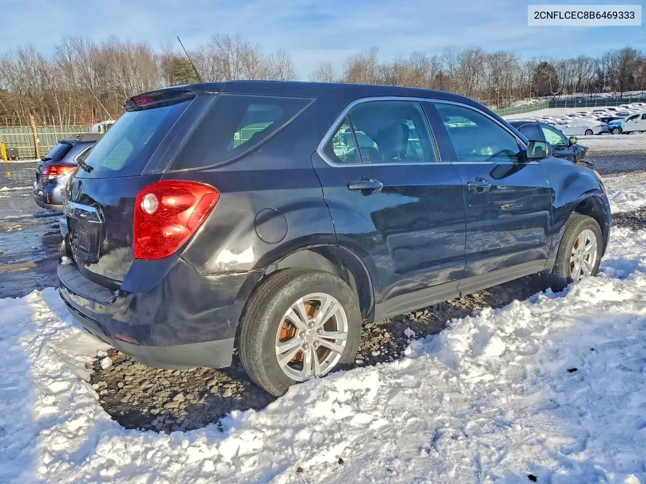 2CNFLCEC8B6469333 2011 Chevrolet Equinox Ls