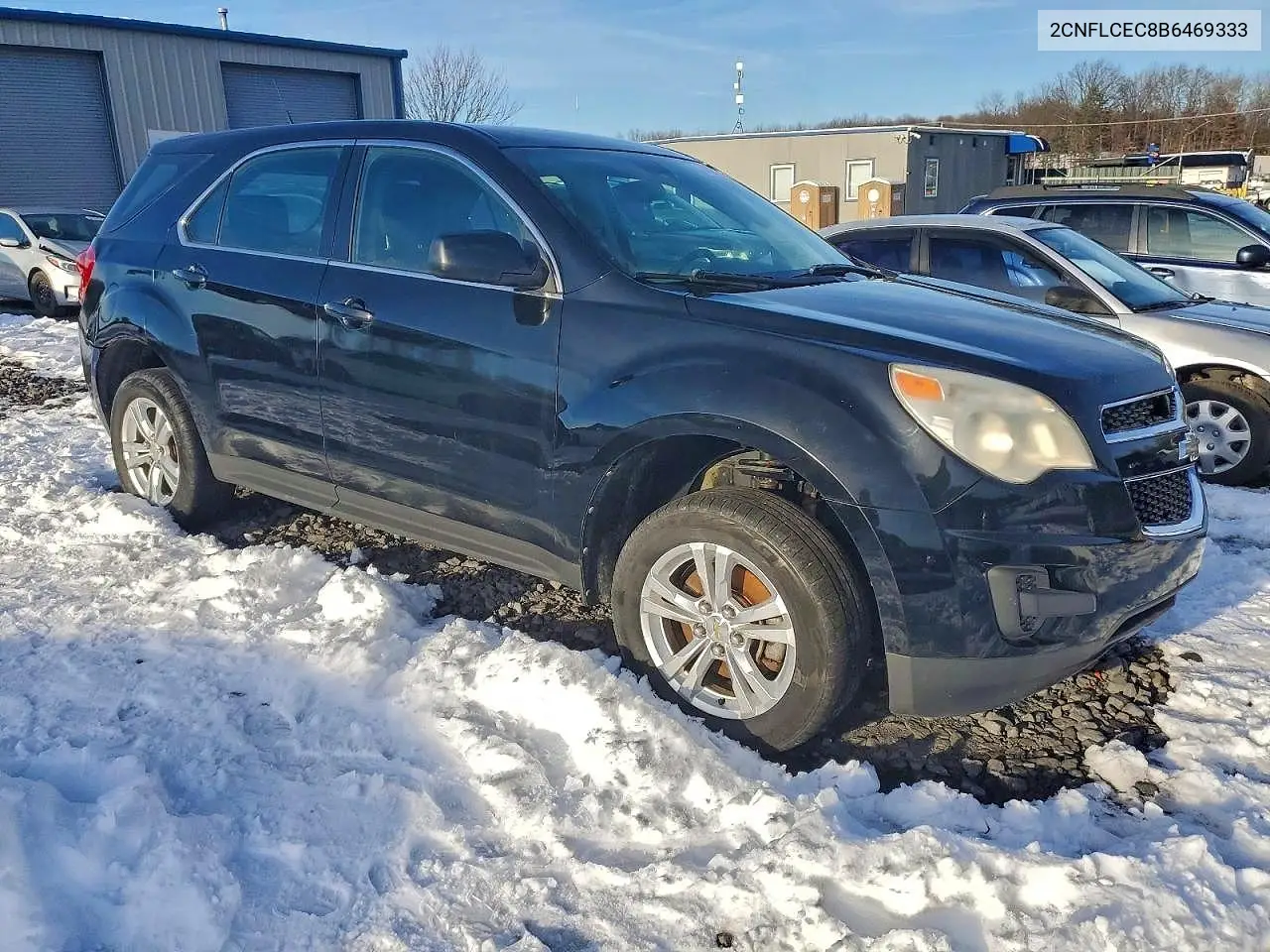 2CNFLCEC8B6469333 2011 Chevrolet Equinox Ls