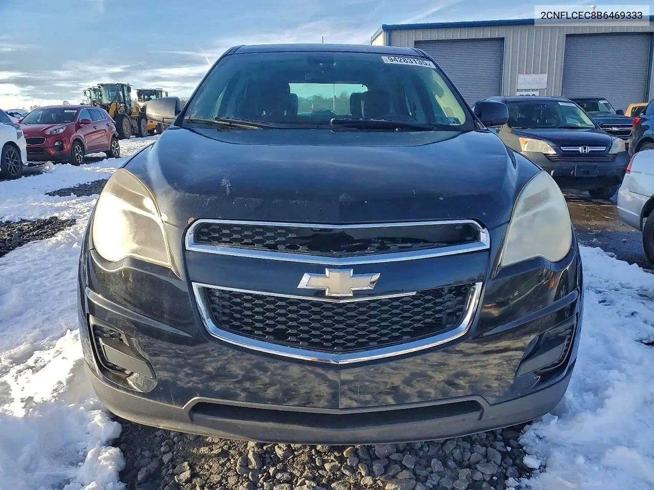 2CNFLCEC8B6469333 2011 Chevrolet Equinox Ls