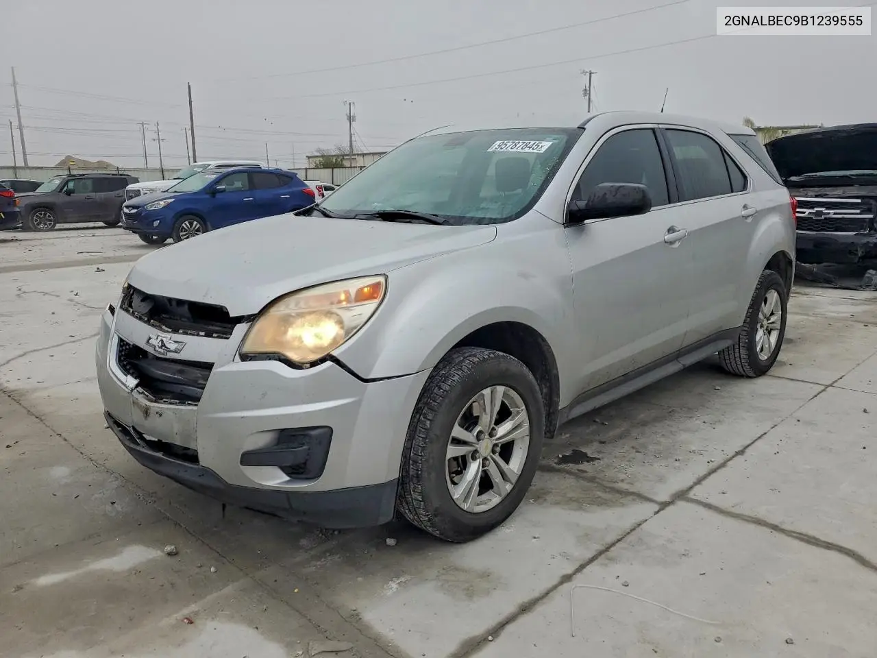 2GNALBEC9B1239555 2011 Chev Equinox Ls