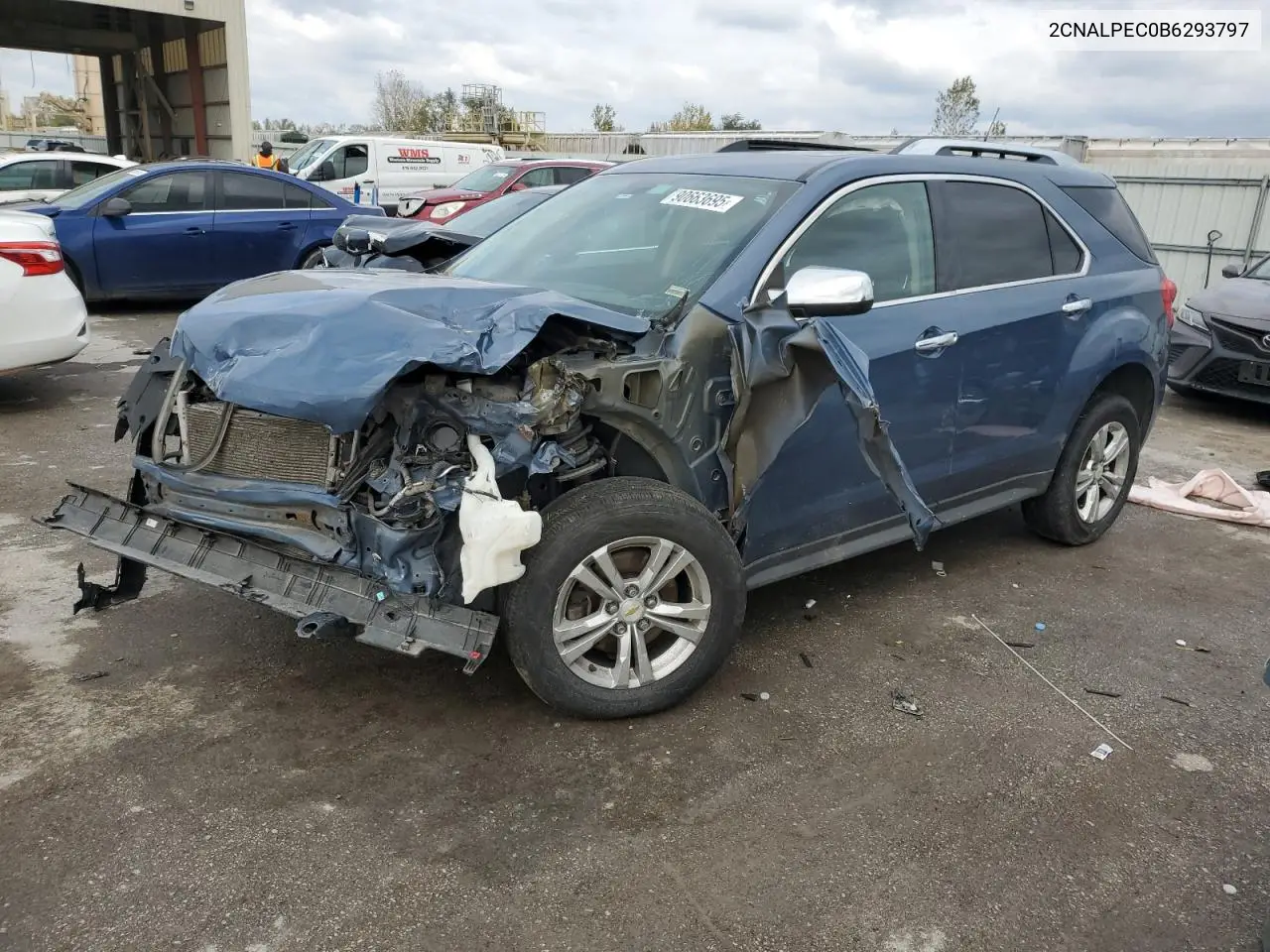 2CNALPEC0B6293797 2011 Chevrolet Equinox Lt
