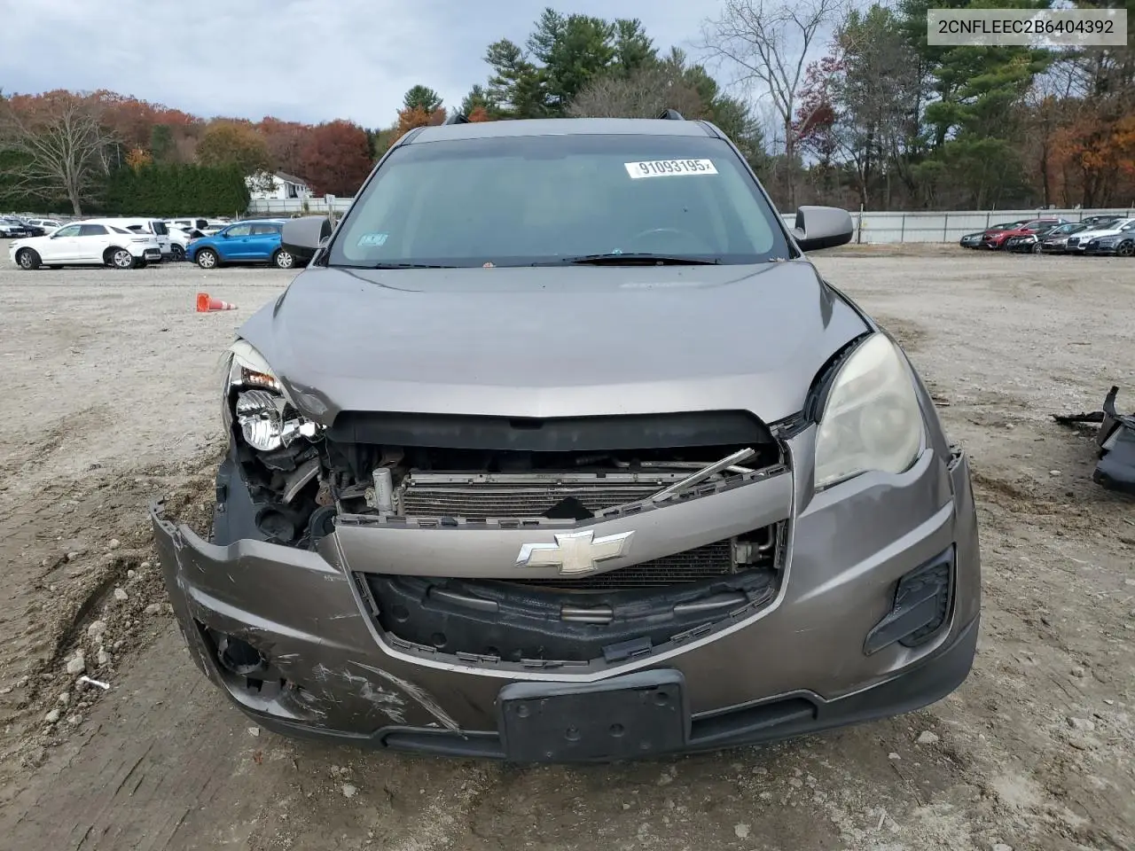 2CNFLEEC2B6404392 2011 Chevrolet Equinox Lt