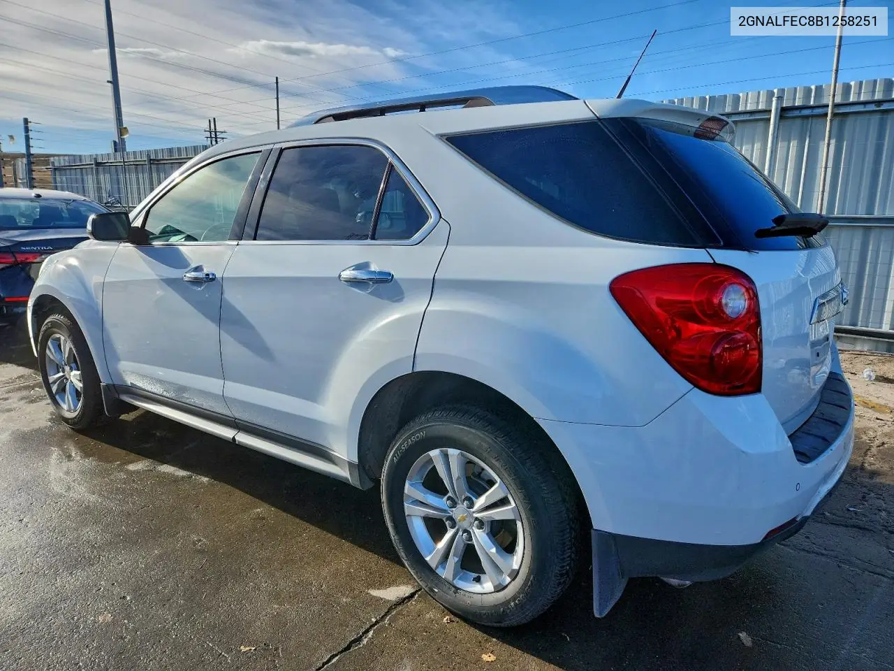 2GNALFEC8B1258251 2011 Chevrolet Equinox Ltz