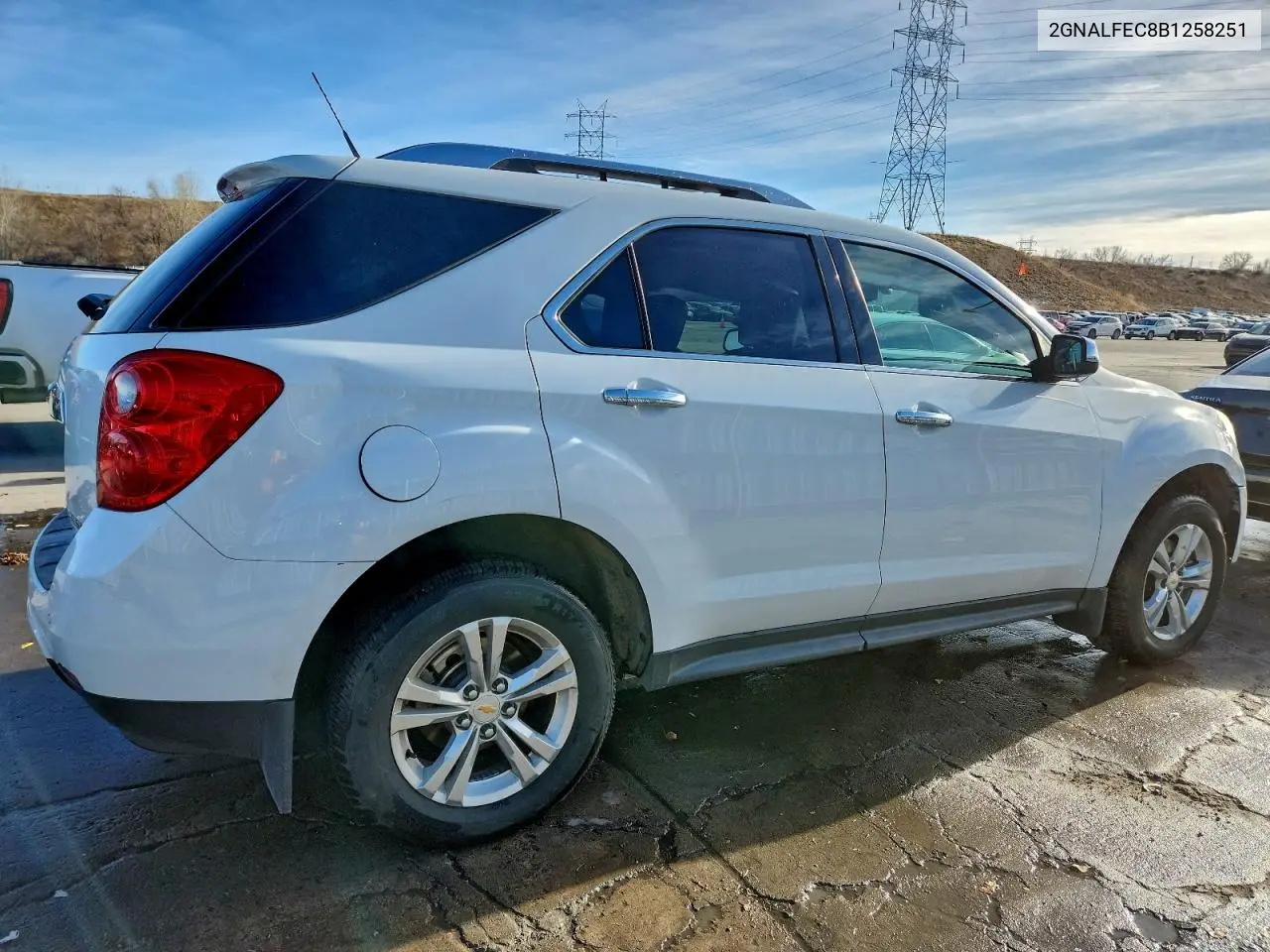2GNALFEC8B1258251 2011 Chevrolet Equinox Ltz