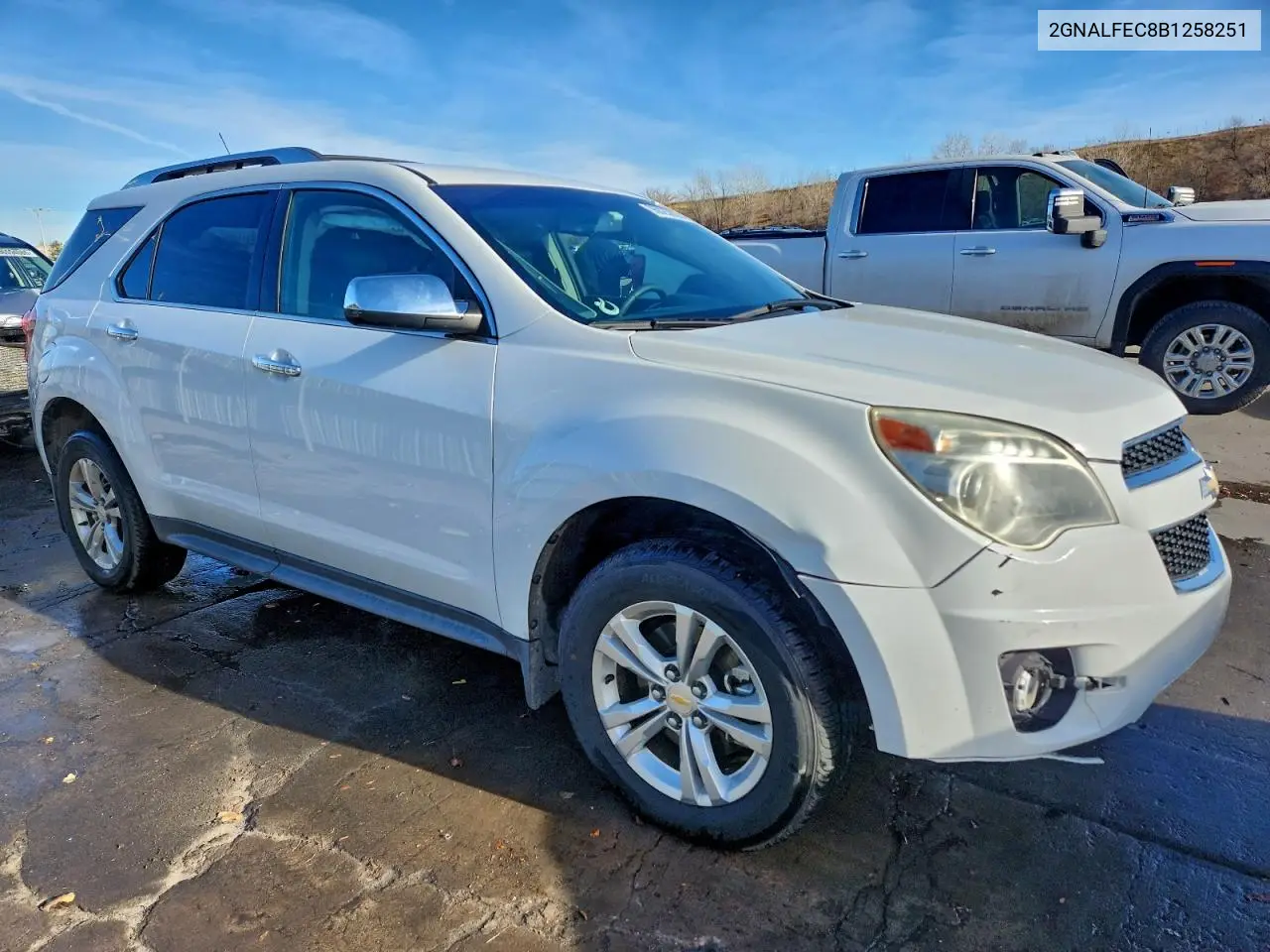 2GNALFEC8B1258251 2011 Chevrolet Equinox Ltz