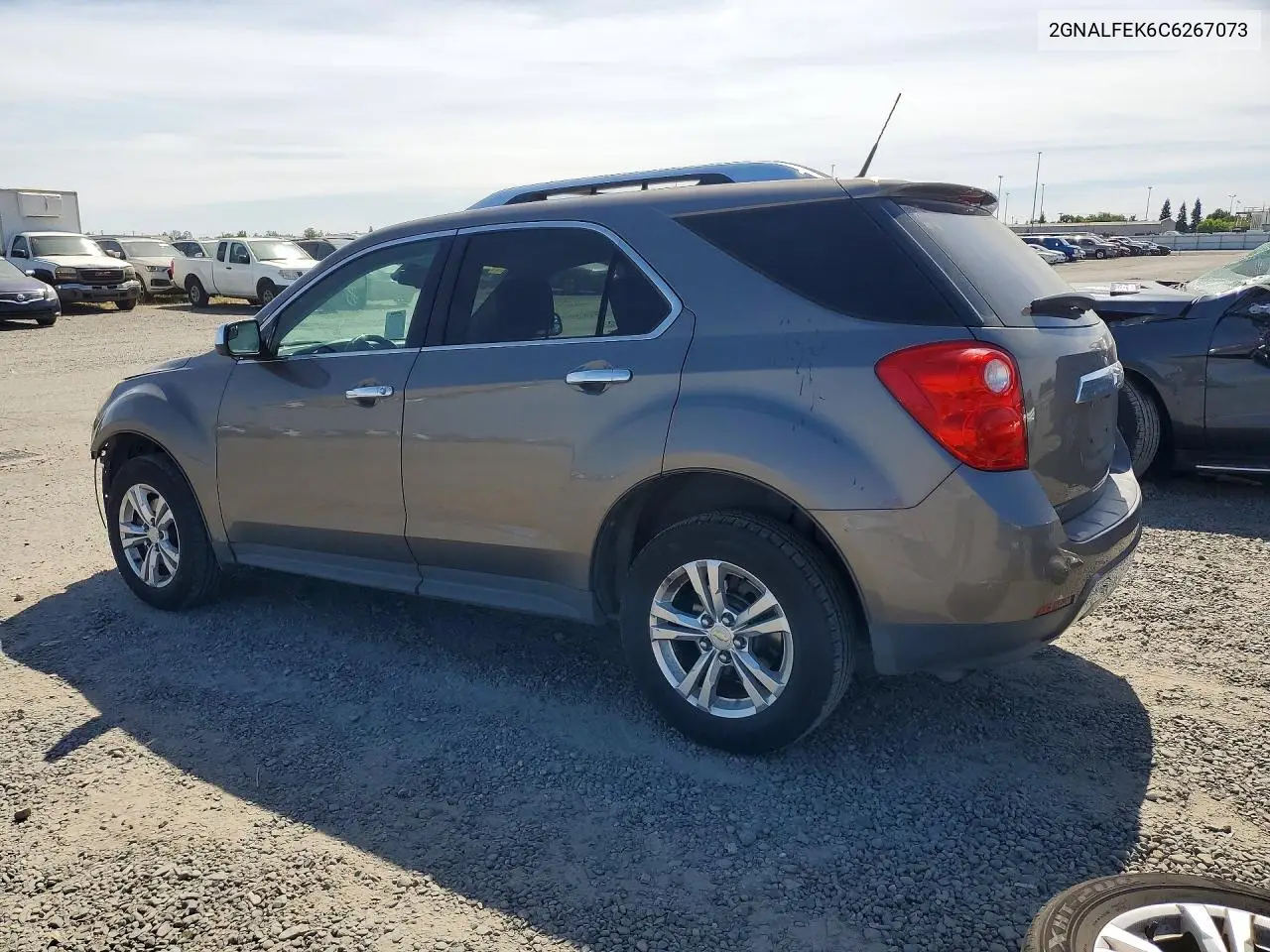 2012 Chevrolet Equinox Ltz VIN: 2GNALFEK6C6267073 Lot: 53442666