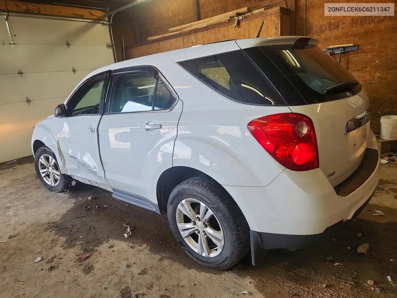 2012 Chev Equinox VIN: 2GNFLCEK6C6211347 Lot: 61556356