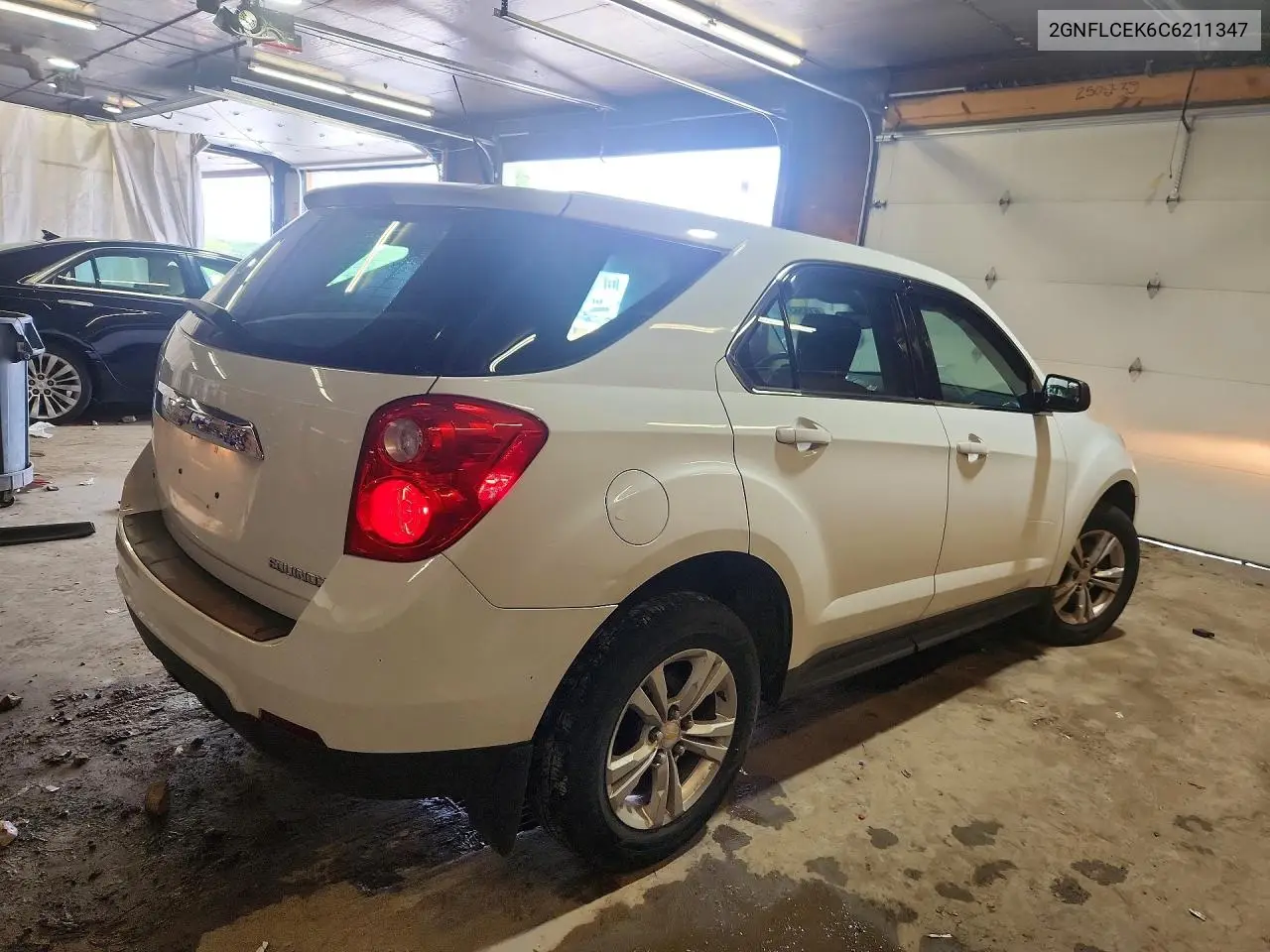 2012 Chev Equinox VIN: 2GNFLCEK6C6211347 Lot: 61556356