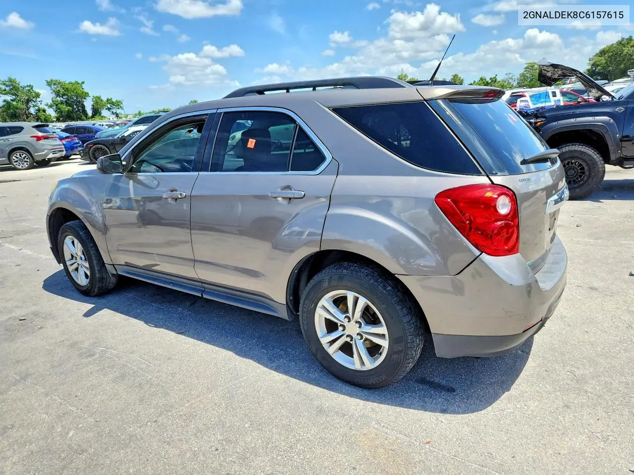 2012 Chevrolet Equinox Lt VIN: 2GNALDEK8C6157615 Lot: 61967686
