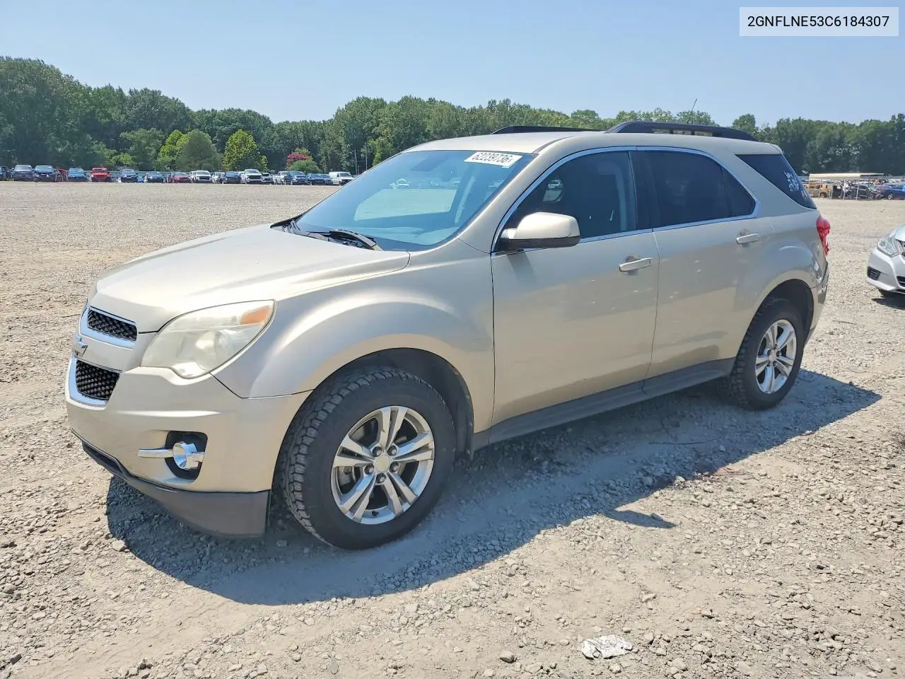 2012 Chevrolet Equinox Lt VIN: 2GNFLNE53C6184307 Lot: 62239736