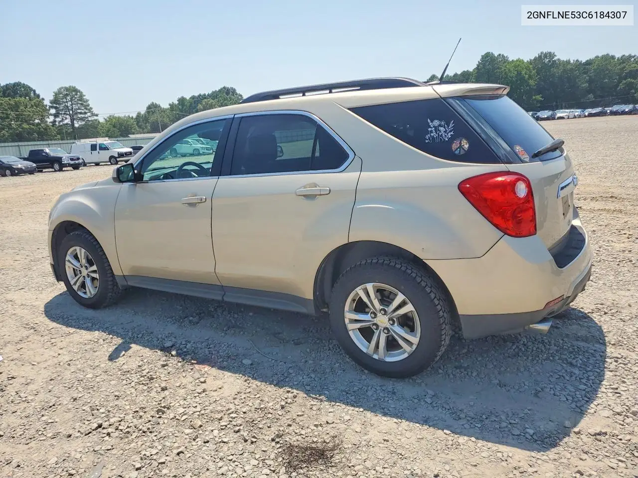 2012 Chevrolet Equinox Lt VIN: 2GNFLNE53C6184307 Lot: 62239736