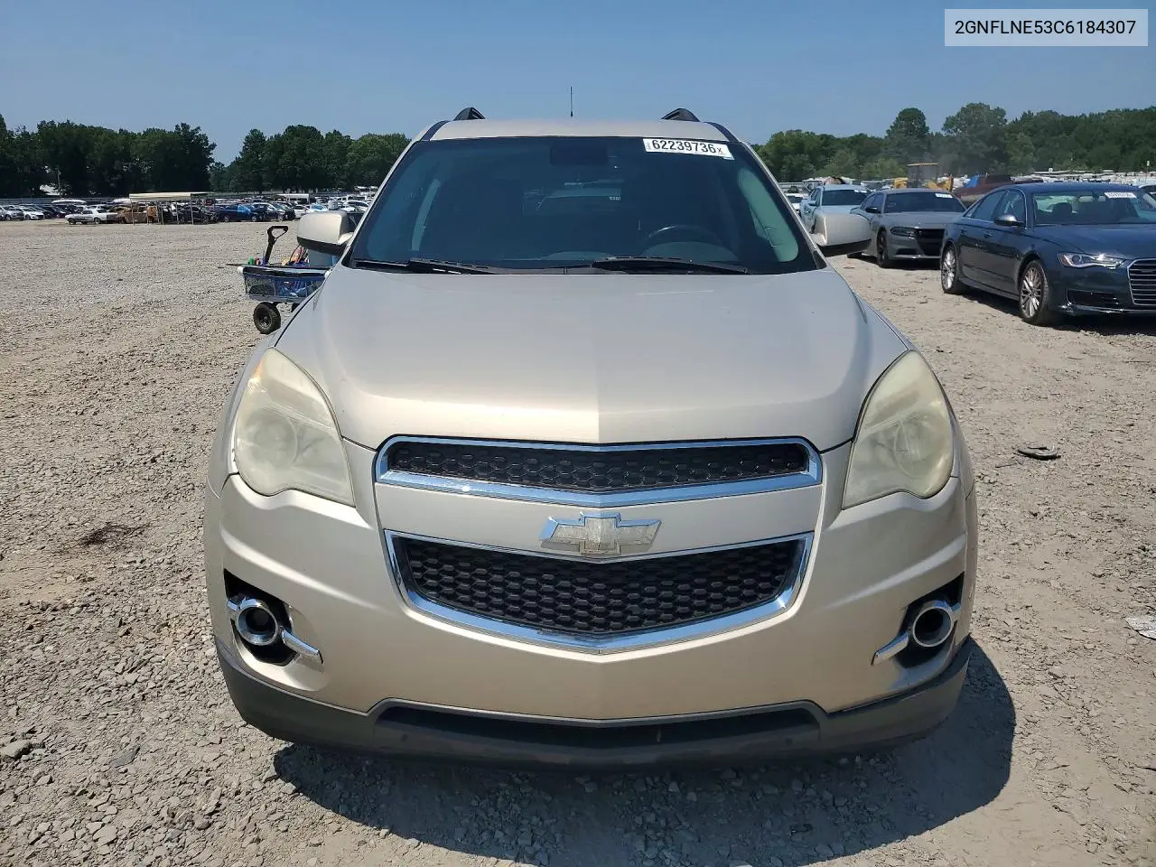 2012 Chevrolet Equinox Lt VIN: 2GNFLNE53C6184307 Lot: 62239736