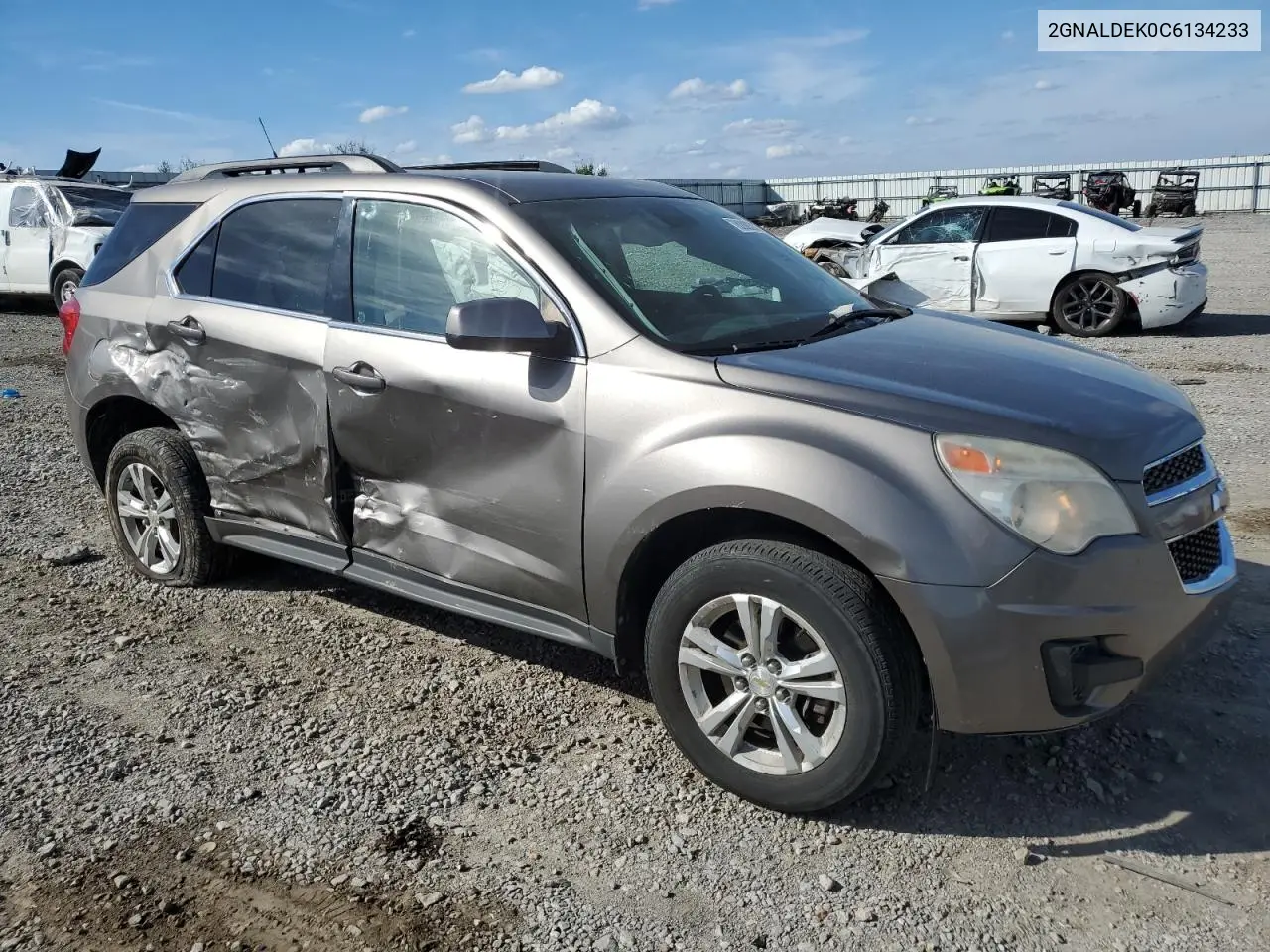 2GNALDEK0C6134233 2012 Chevrolet Equinox Lt