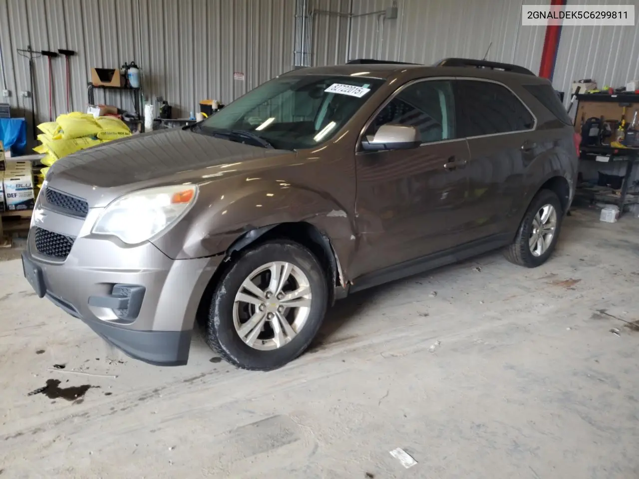 2GNALDEK5C6299811 2012 Chevrolet Equinox Lt