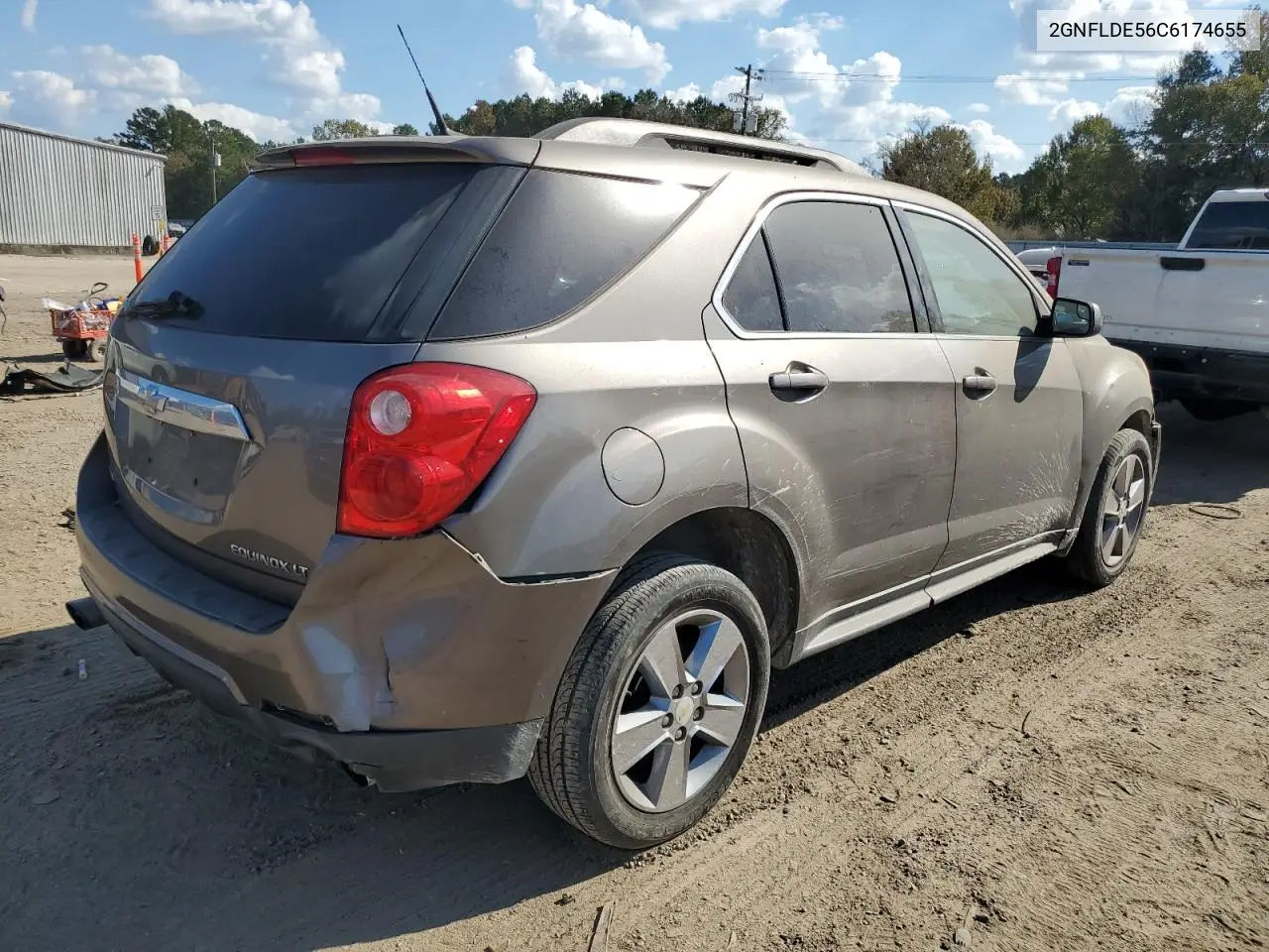 2GNFLDE56C6174655 2012 Chevrolet Equinox Lt