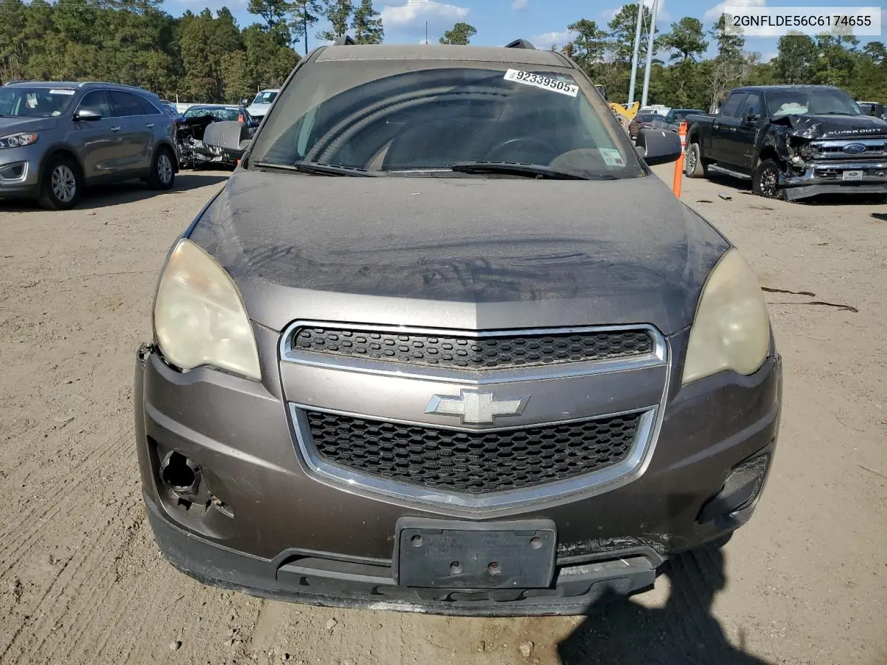 2GNFLDE56C6174655 2012 Chevrolet Equinox Lt