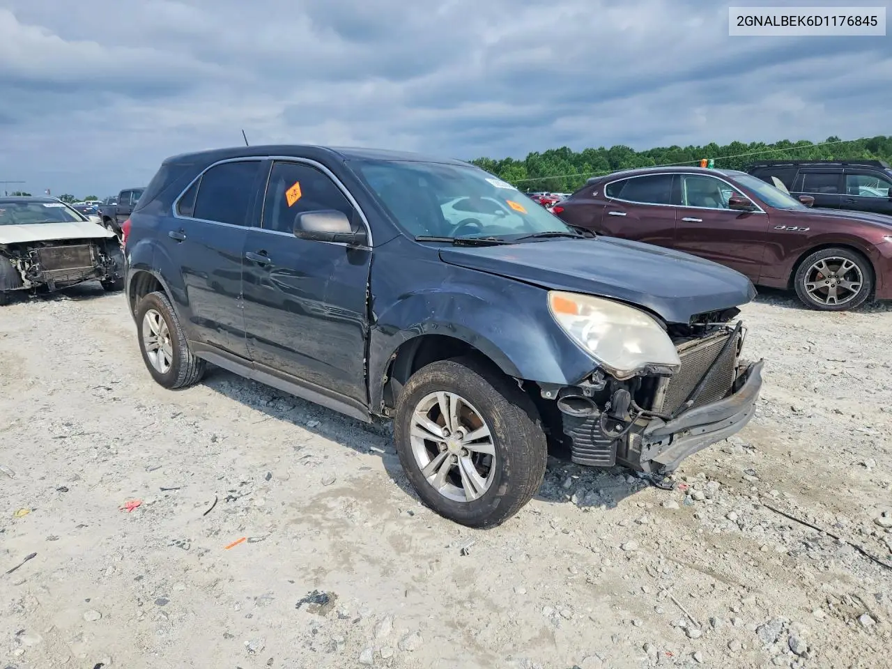 2013 Chevrolet Equinox Ls VIN: 2GNALBEK6D1176845 Lot: 56833846