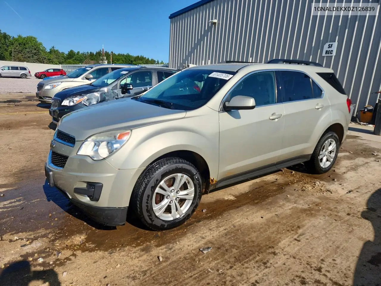 1GNALDEKXDZ126839 2013 Chevrolet Equinox Lt