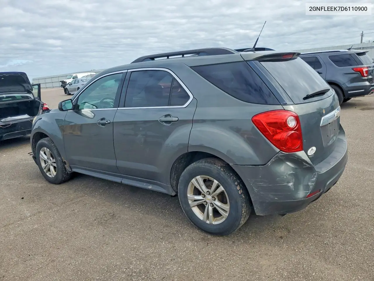 2013 Chevrolet Equinox Lt VIN: 2GNFLEEK7D6110900 Lot: 61489666