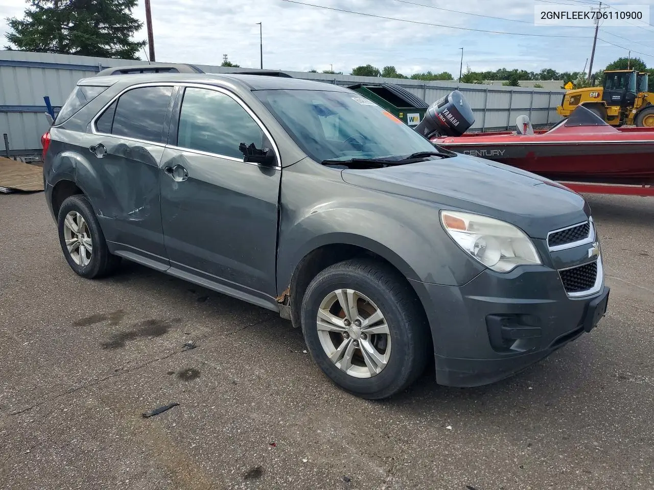2013 Chevrolet Equinox Lt VIN: 2GNFLEEK7D6110900 Lot: 61489666