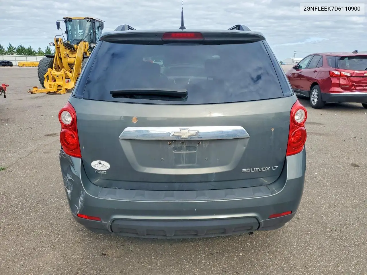 2013 Chevrolet Equinox Lt VIN: 2GNFLEEK7D6110900 Lot: 61489666