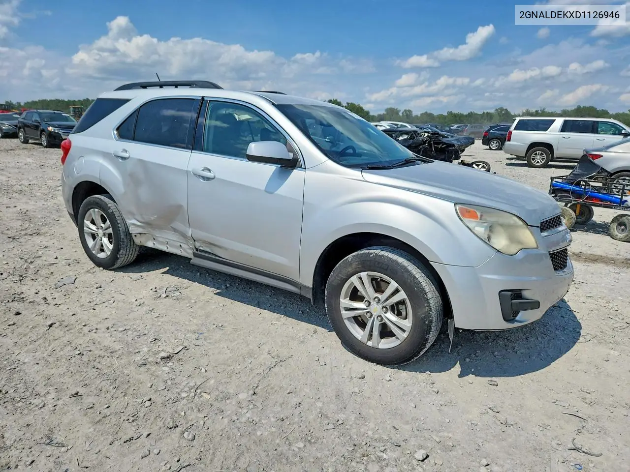 2013 Chevrolet Equinox Lt VIN: 2GNALDEKXD1126946 Lot: 61767386
