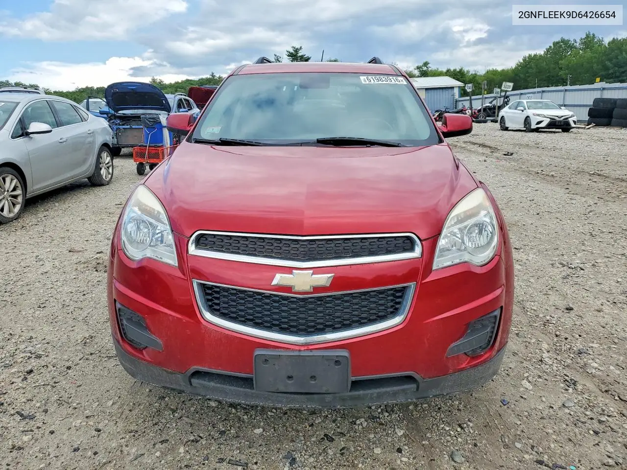 2013 Chevrolet Equinox Lt VIN: 2GNFLEEK9D6426654 Lot: 61983916