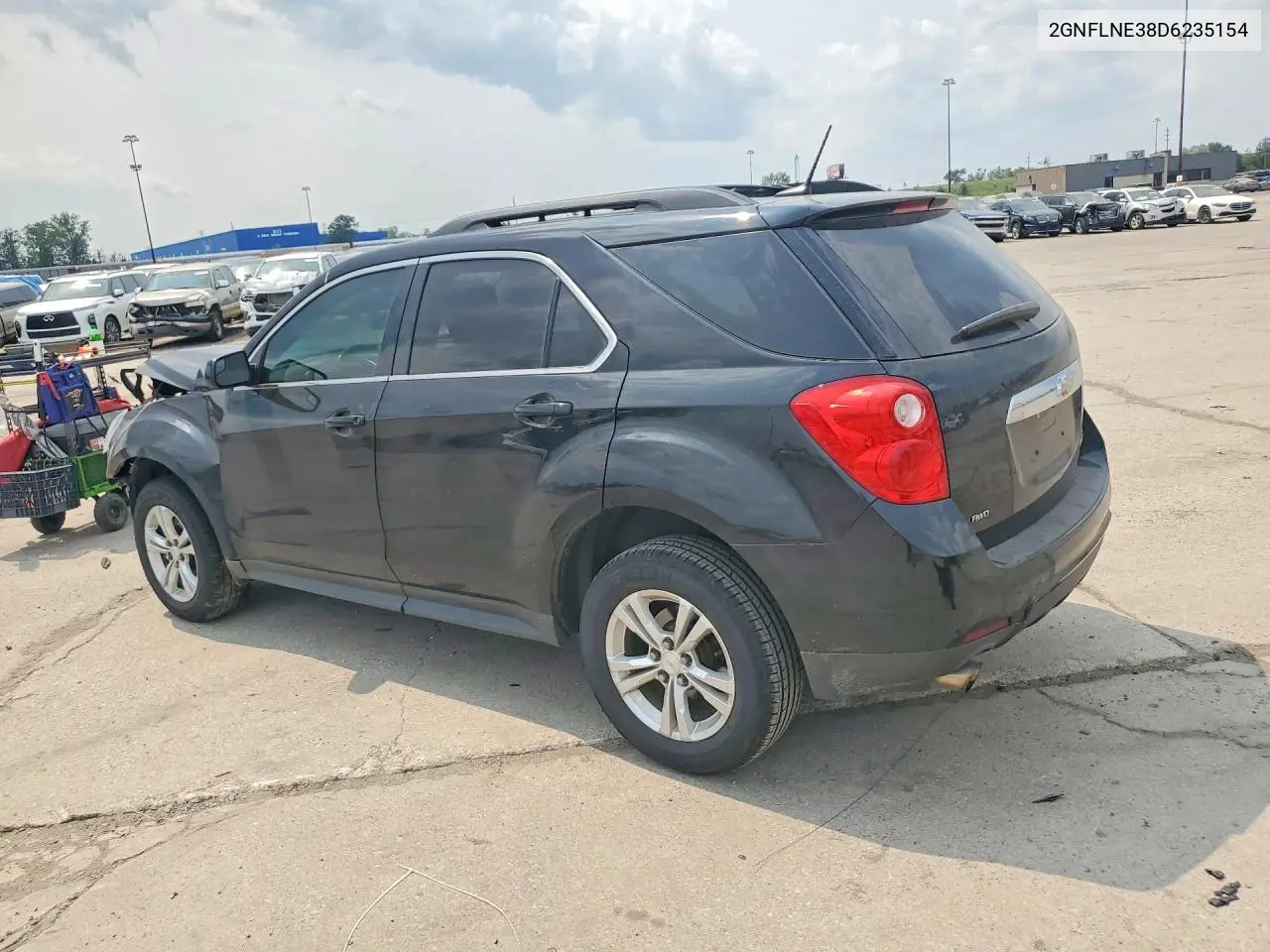 2013 Chevrolet Equinox Lt VIN: 2GNFLNE38D6235154 Lot: 62058556