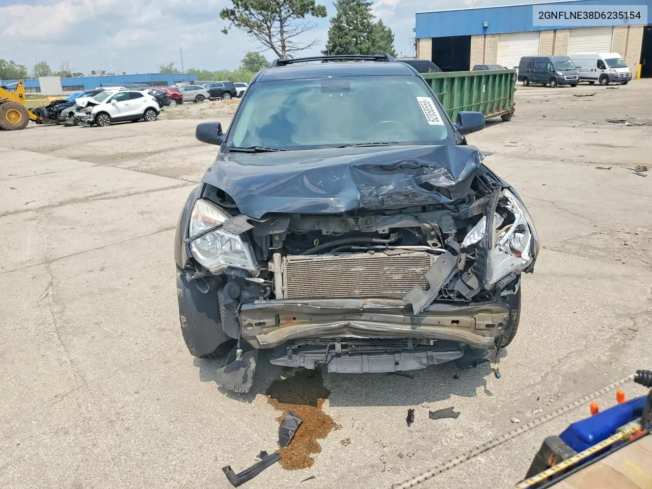 2013 Chevrolet Equinox Lt VIN: 2GNFLNE38D6235154 Lot: 62058556