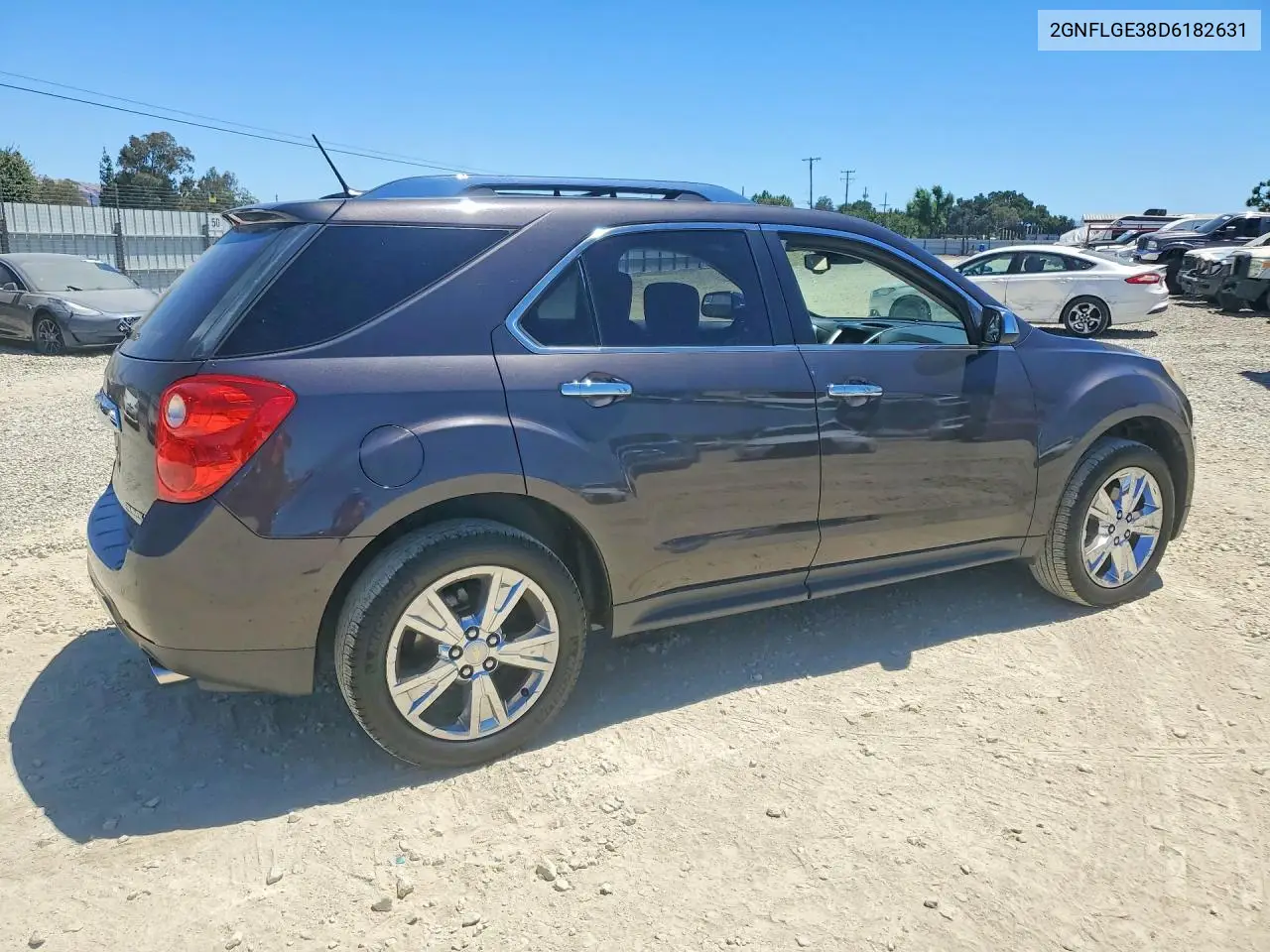 2GNFLGE38D6182631 2013 Chevrolet Equinox Ltz
