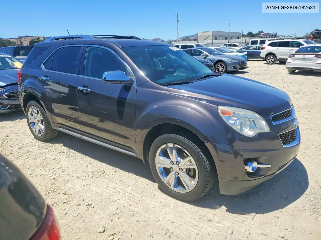 2GNFLGE38D6182631 2013 Chevrolet Equinox Ltz