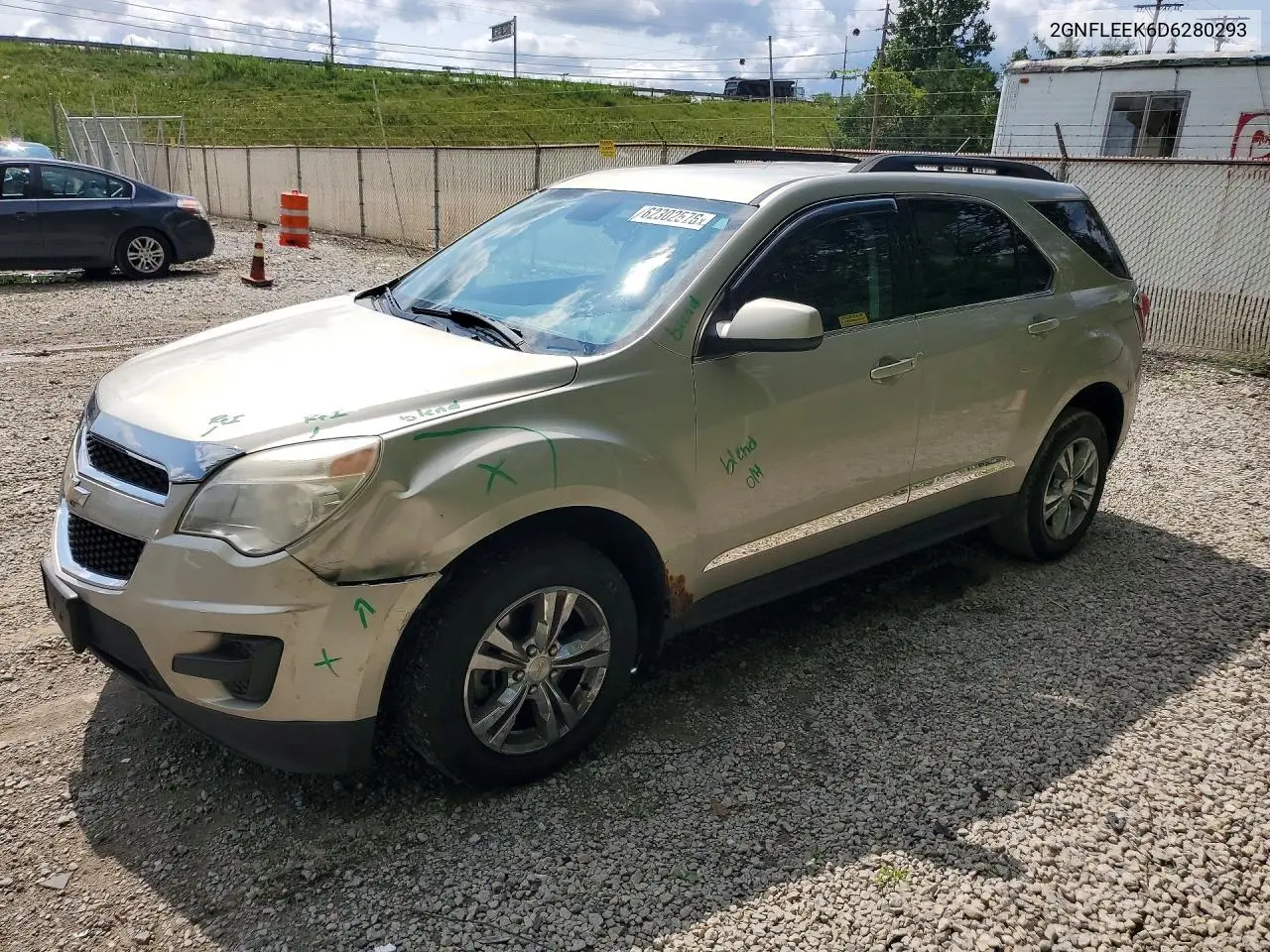 2GNFLEEK6D6280293 2013 Chevrolet Equinox Lt