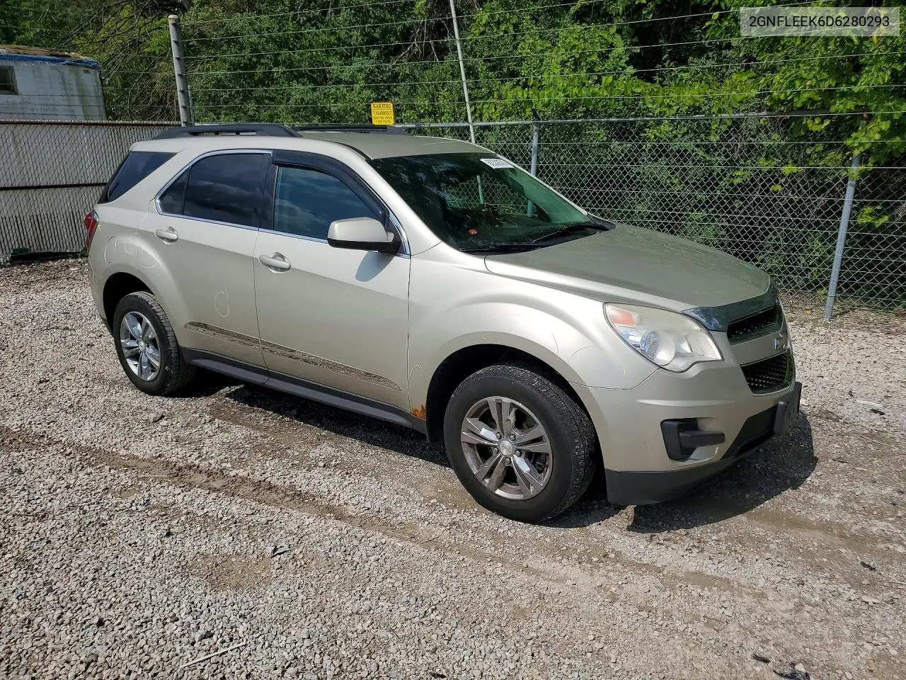 2GNFLEEK6D6280293 2013 Chevrolet Equinox Lt
