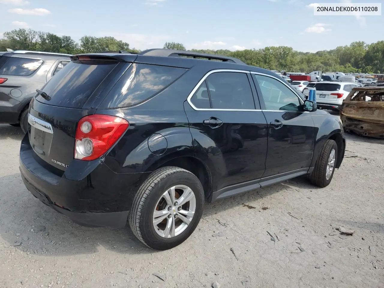 2GNALDEK0D6110208 2013 Chevrolet Equinox Lt