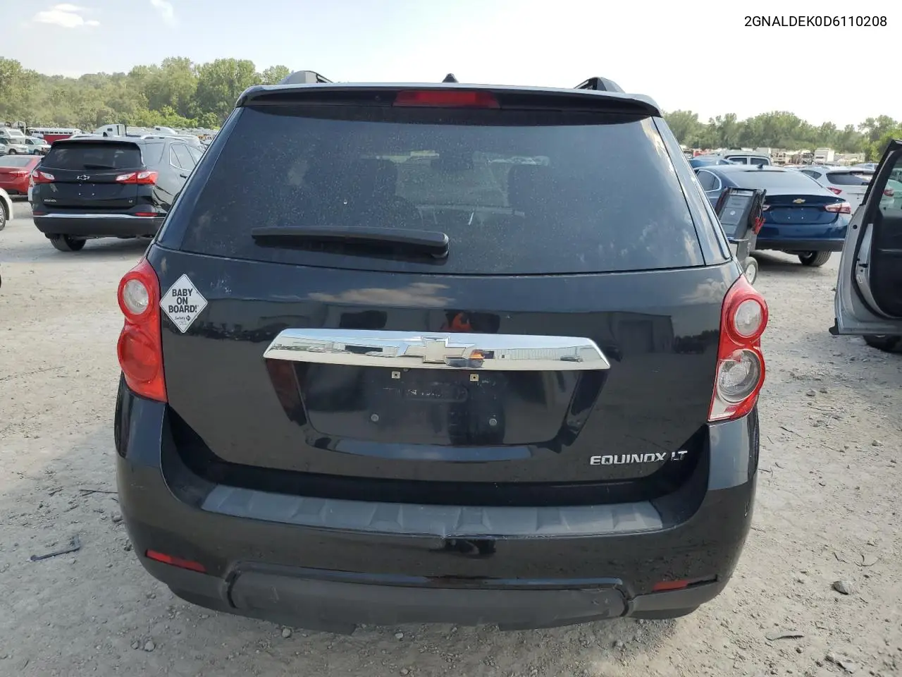 2GNALDEK0D6110208 2013 Chevrolet Equinox Lt